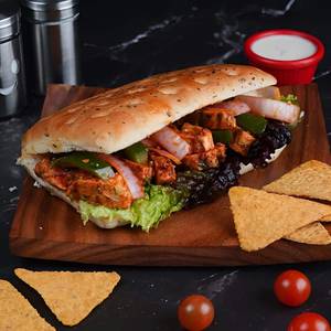 Chicken Tikka Sandwich With Ranch Yoghurt