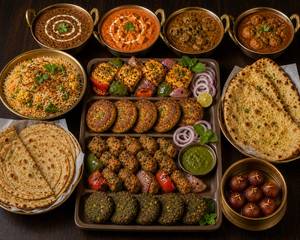 Veg Combo Meal [Serves 8]