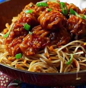 Manchurian noodles