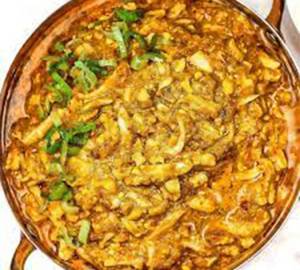 Egg keema curry