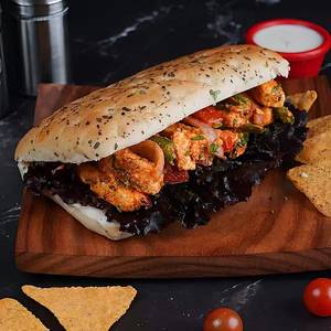 Paneer Sandwich With Ranch Yoghurt