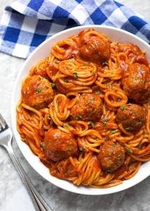 Spaghetti Meatball Pasta
