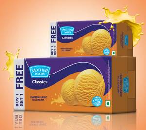 Mango with mango ice cream [1400 ml]