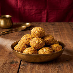 Crushed Ground Nut Ladoo (200gms)