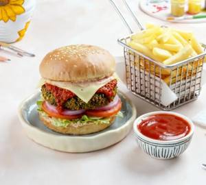 Spicy Falafel Burger
