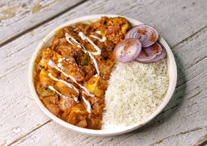 Kadai Paneer Rice Bowl
