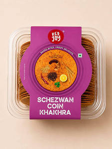 Schezwan Coin Khakhra.