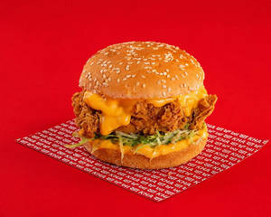 American ​chicken Burger