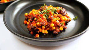 Sweet Corn Chilli