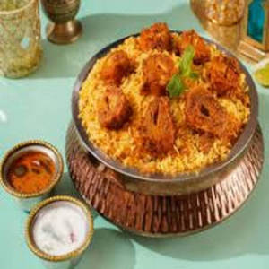 Special Soya Chaap Biryani