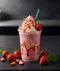 Real Strawberry Blast Frappe