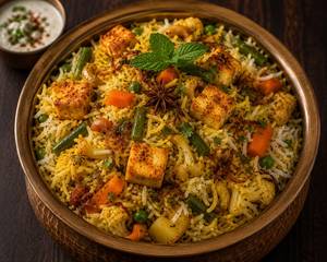 Paneer Subz Biryani [750 ml, Serves 1-2]