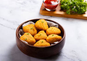 Veg Soya Chaap Nuggets [8 Pieces]