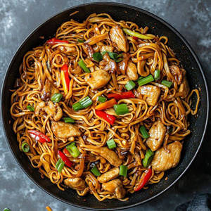Egg Chicken Chowmein