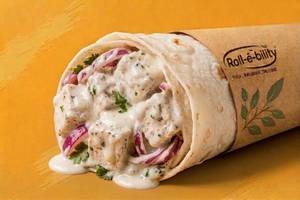 Afghani Chicken Rumali Roll