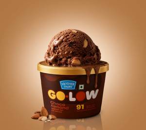 Go low choco almond tub 500 ml