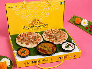 Onion Tomato Uttapam
