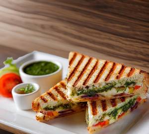 Veg grilled sandwich