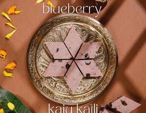 Kaju Blueberry Katli
