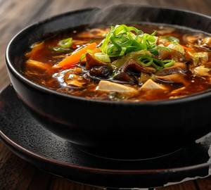 Veg hot and sour soup