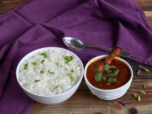 Chicken curry with rice [3 pieces]