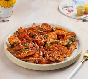 Honey Chilli Lotus Stem