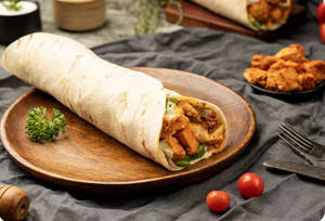 Veg Smoky Paneer Shawarma Roll