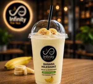 Banana Milk Shake With Ice Cream