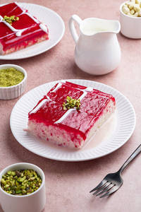 Strawberry Milk Cake