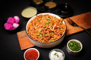 Soya Keema Veg Chowmein