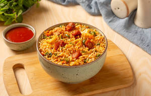 Schezwan Chicken Rice