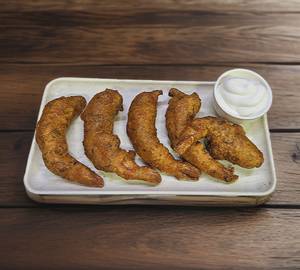 Golden Fried Prawns