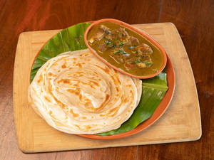 Parotta With Mutton Chops