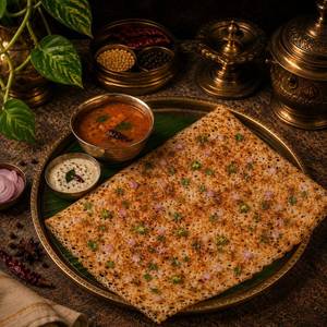 Onion Rava dosa