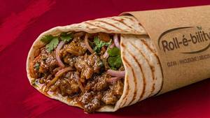 Soya Chaap Masala Wrap