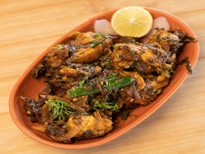 Gongura Chicken Fry