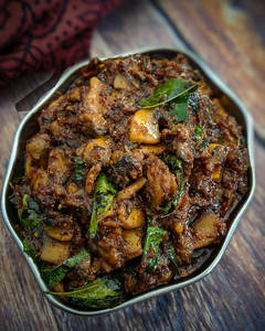 Mushroom Pepper Fry