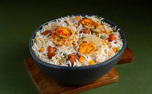Boiled Egg Chicken Fried Rice