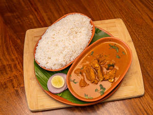 Rice With Nati Koli Saaru