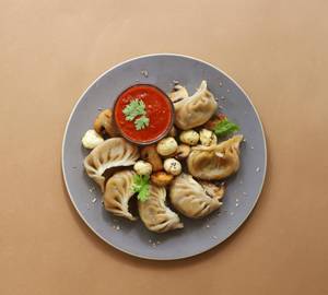 Mushroom momos [5 pieces]