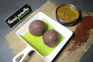 Ragi Kali With Chicken Thokku