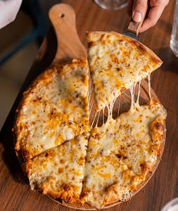 The Four Cheese Melt Pizza