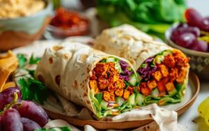 Indian Tadka Wrap