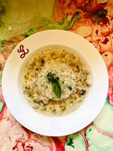 Chicken Stroganoff With Herb Rice