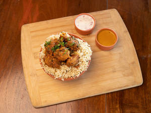Pulao Rice With Mutton Ghee Roast