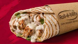Afghani Chicken Wrap