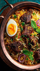 Nenchellu Biriyani (beef)