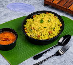 Poha Sambhar [ 1 Plate ]