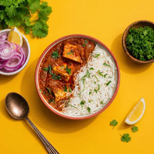 Paneer Tikka Masala Rice Bowl