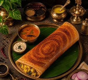 Ghee Roast Masala Dosa